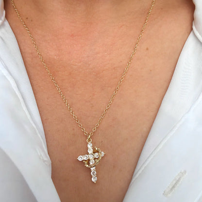 (🔥 Promotion - 60% OFF) Crown Cross Necklace