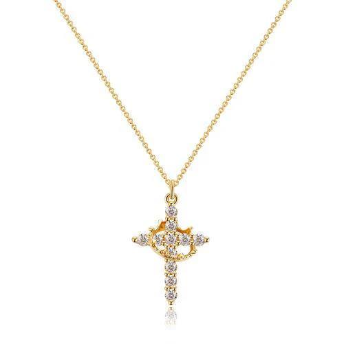 (🔥 Promotion - 60% OFF) Crown Cross Necklace