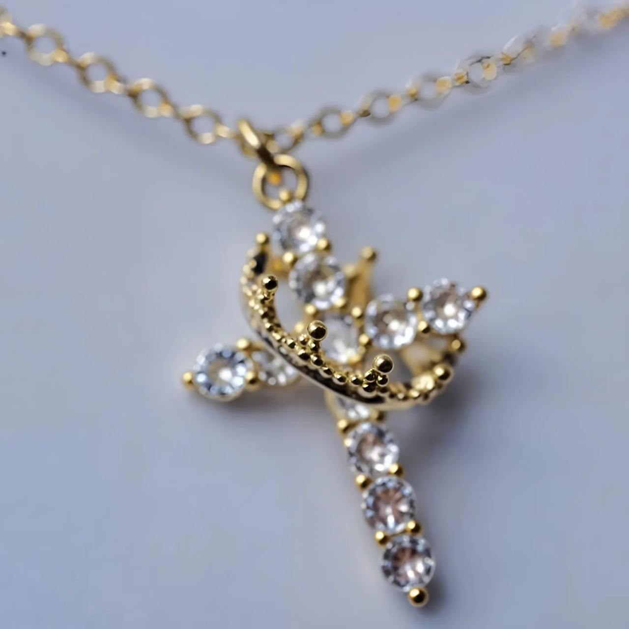 (🔥 Promotion - 60% OFF) Crown Cross Necklace